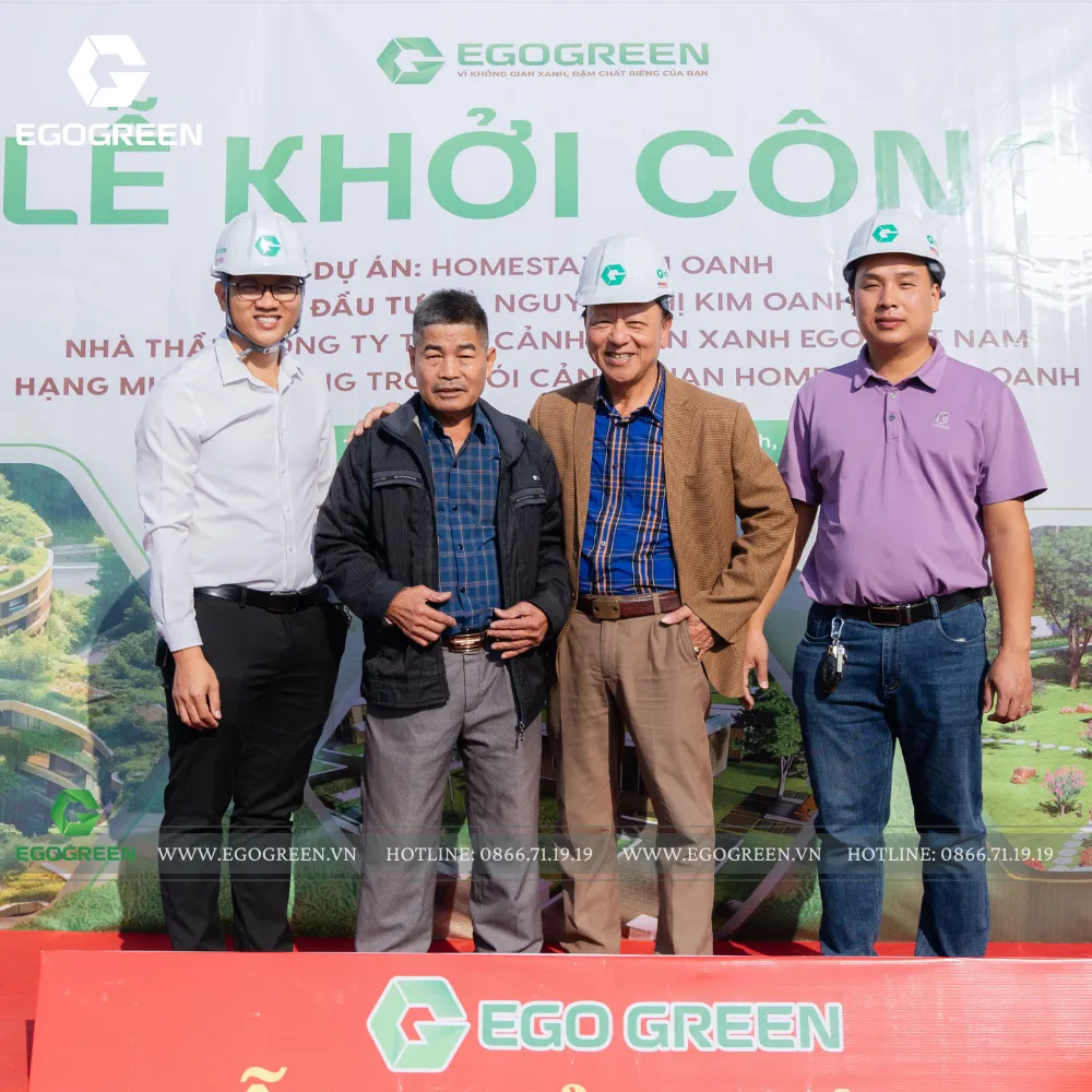 Dự án sân vườn nghỉ dưỡng này tiếp tục khẳng định vị trí của EGOGREEN.